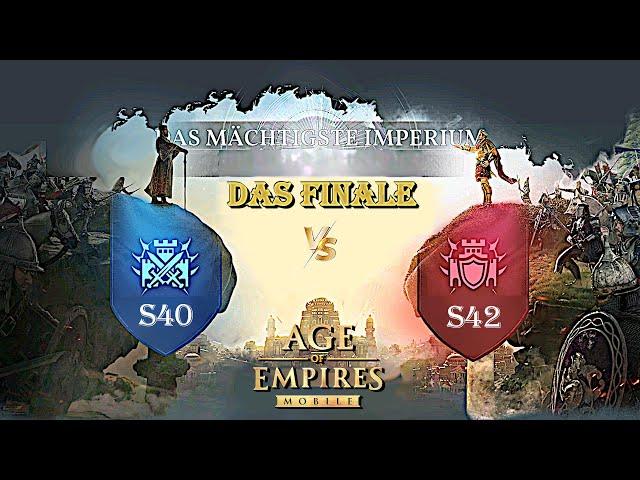 Das mächtigste Imperium (KvK) Finale S40 vs S42 - Die anstrengendste Schlacht bis jetzt | #aoemobile