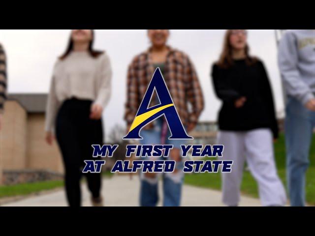 My First Year at Alfred State