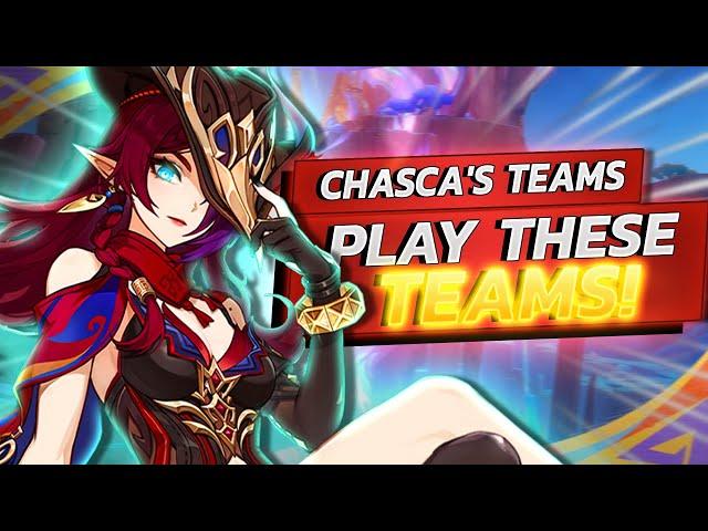 BROKEN CHASCA TEAMS You NEED To Play! Chasca's Top Teams | Genshin Chasca Team Guide