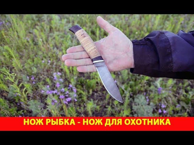 Нож Рыбка - нож для охотника