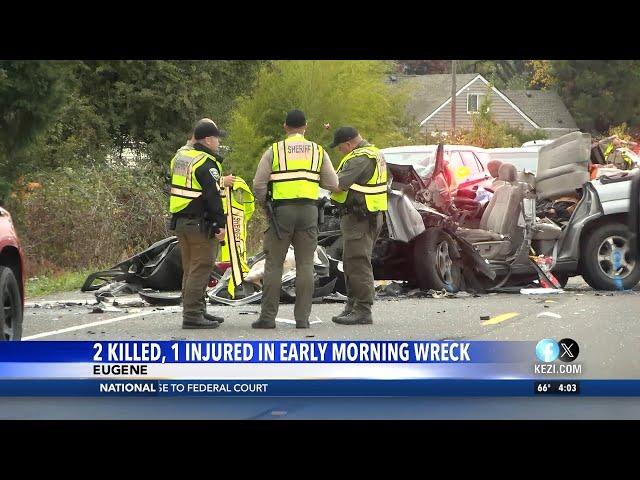 Fatal crash investigation underway on Northwest Expressway in Eugene