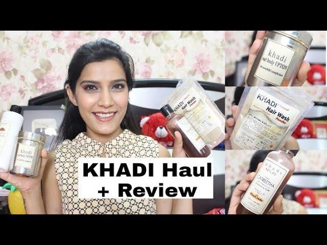 KHADI Haul & Review | Shampoo, Facewash,ETC | Affordable  & Natural Products| Super Style Tips