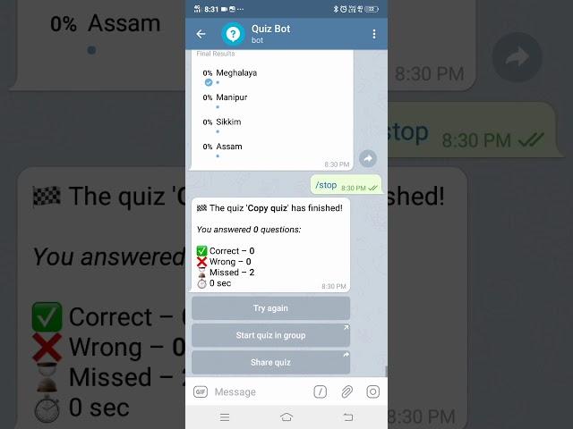 How to Copy Quizzes in telegram quiz bot | Aspirants Data