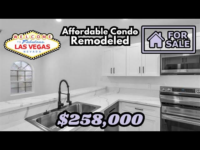 Affordable Condo under 300k for Sale | Convenient Location | Gated Community | Las Vegas Condo