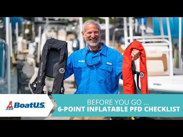 6 ESSENTIAL Pre-Boat Ride Checks for Inflatable Life Jackets | BoatUS