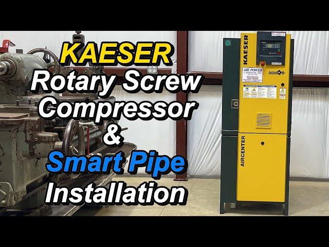 KAESER Air Compressor & Smart Pipe Installation