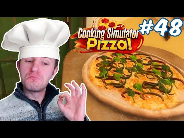 Ниламоп готовит пиццы: вегетариана, капричозе, летнее наслаждение  | Cooking Simulator - Pizza #48