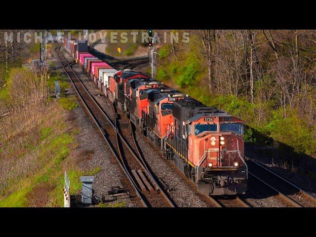 Non-Stop Train Action at CN’s Bayview Junction