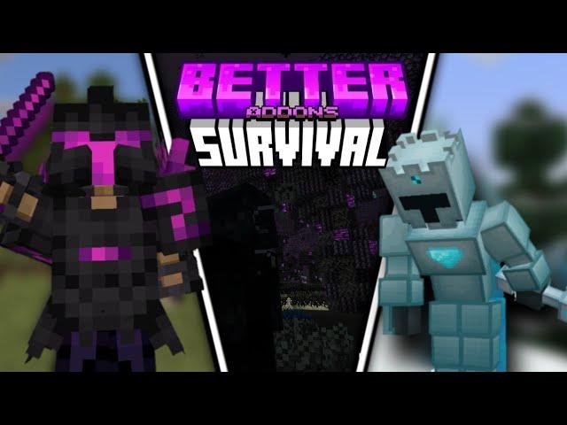 Better Survival Addons For MCPE 1.20+