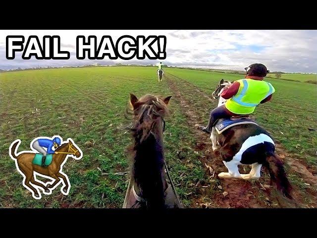 FAIL HACK! (inc. bolting & gallop) | GoPro