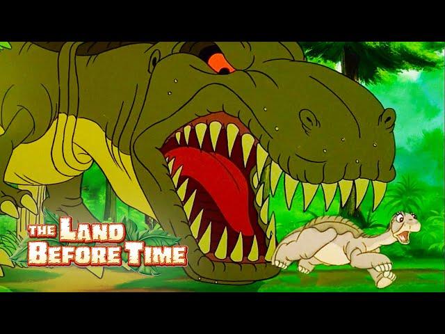 The Biggest Sharptooth Fight! | Film Clip | The Land Before Time