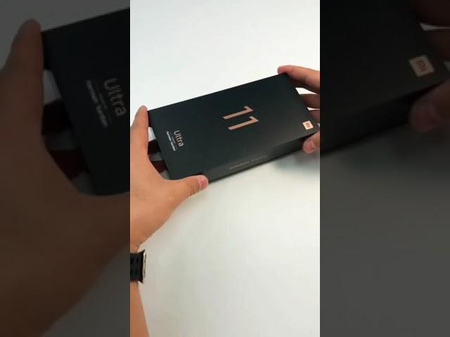 فتح علبة شاومي مي 11 الترا   xiaomi mi 11 ultra