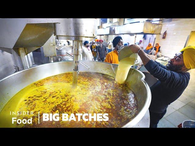 How Sikh Chefs Feed 100,000 People At The Gurudwara Bangla Sahib Temple In New Delhi, India