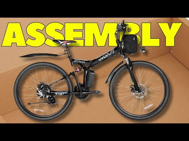 You'll Be SHOCKED at How Easy This Folding Electric Mountain Bike Assembles!