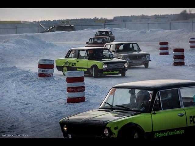 ЗИМНИЙ ДРИФТ тренировки Ice Matsuri - ADM RaceWay / Pobeda Team Garage