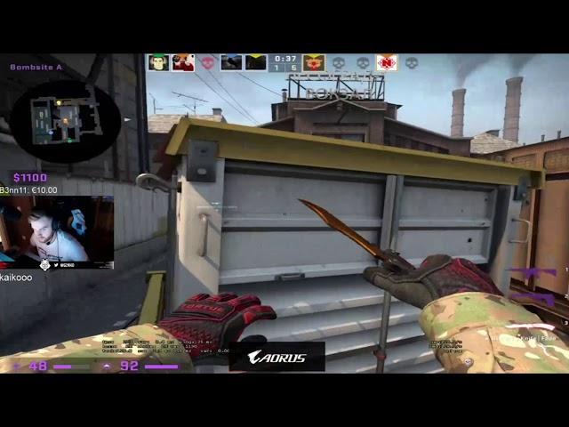 CSGO G2 Niko stream POV | G2 Niko play EU FPL | De_Train  - CSGO Twitch Clips