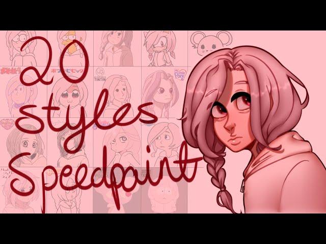 20 Styles Challenge [SPEEDPAINT]