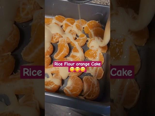 Rice Flour Orange Cake