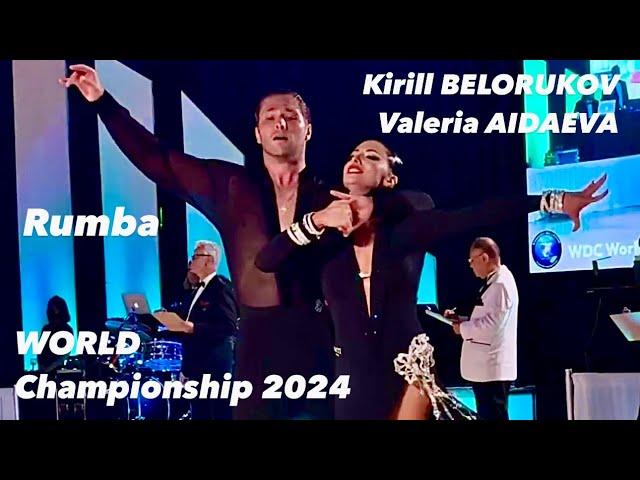 Kirill Belorukov - Valeria Aidaeva | World Championship 2024 | Los Angeles USA | Professional Latin