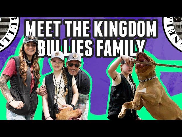 Meet the Kingdom Bullies Family!: Alli, Brian, Samantha & Their American Bully Passion