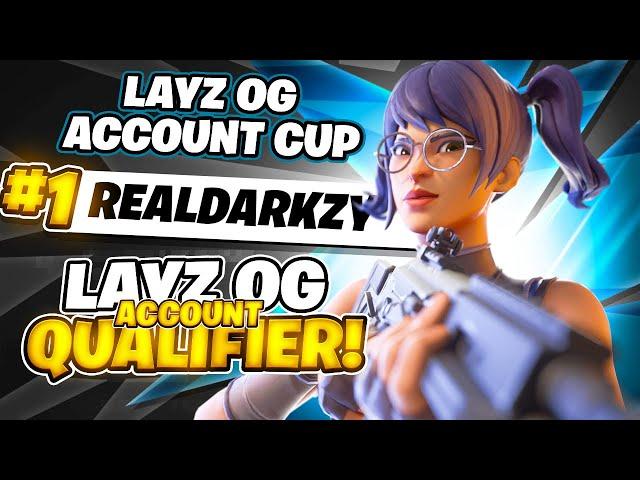 1st Place *LAYZ OG ACCOUNT CUP* Qualifier  | Realdarkzy Fortnite Cup Qualifier Highlights #1