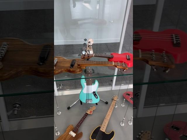 Handmade Ukuleles and Guitars - Library Exhibit