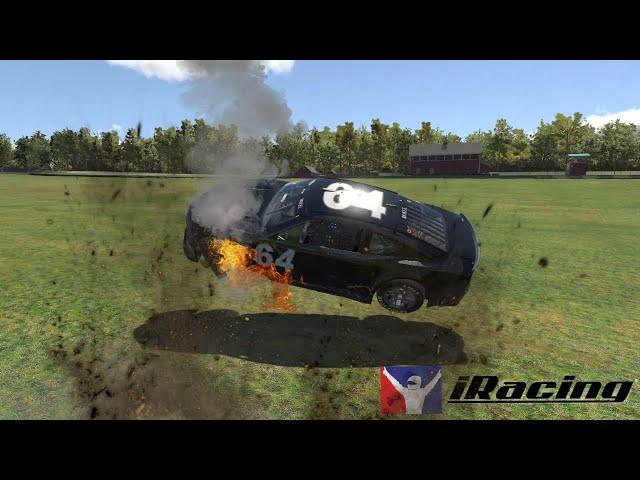 iRacing Satisfying Rollover Crash