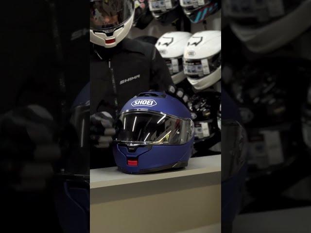 Мотошлем Shoei Neotec 3 Matt Blue Metallic  MotoStyle #MotoStyle #Мотошолом #Helmet #Shoei #Neotec3