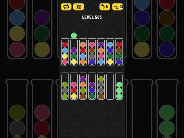 Ball Sort Puzzle - level 583