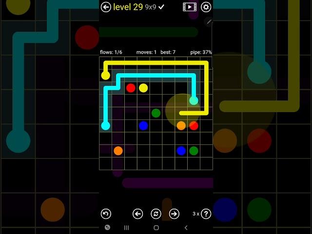 How To Solve Flow Free Extreme Pack 2 Level 29 9x9 Hard Board Walk Through Solution Walkthrough