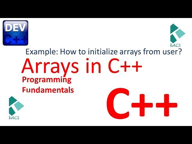 Arrays in C++ | Example : Take size of array from user and print array using for loop | (Urdu/Hindi)