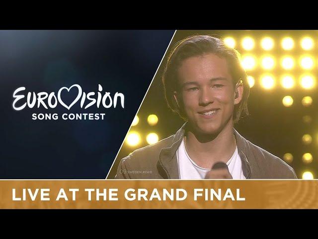 Frans - If I Were Sorry -  Sweden - Grand Final - Eurovision 2016