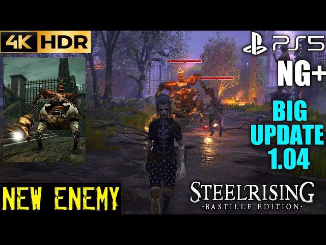 Add New Enemy Butler STEELRISING NG+ New Enemy | Steelrising New Enemy | PS5 Steel Rising New Enemy