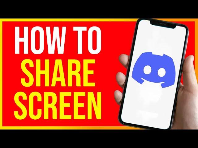 Discord How to Share Screen on Phone (EASY)