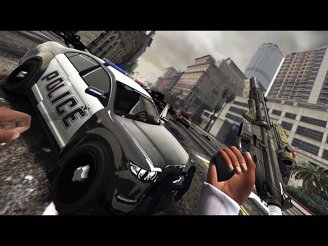 Grand Theft Auto 5 in VR is CRAZY