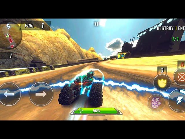 Rocket Arena Car Extreme : Fighting Battle Car Race