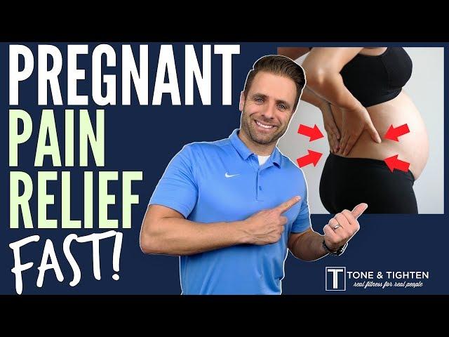 Pregnant Back and Neck Pain Relief! Pregnancy Stretches from a Physical Therapist