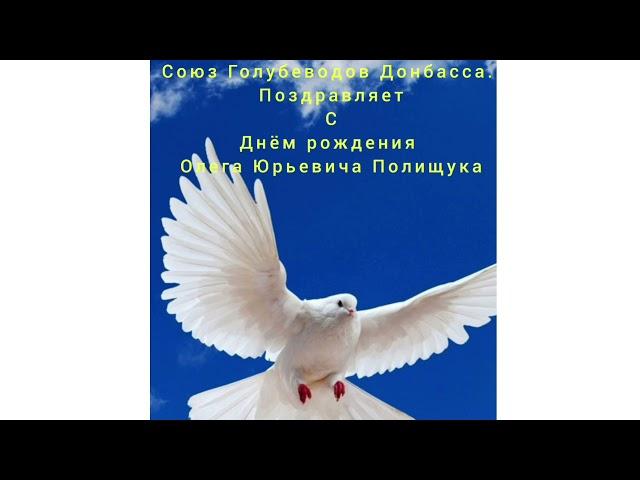 Союз Голубеводов Донбасса  поздравляет С Днём рождения Олега Юрьевича Полищука