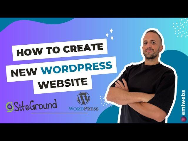  How to Create a Wordpress Website + SSL certificate with SiteGround 2023 