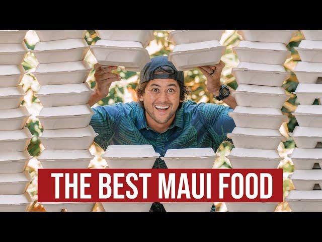 THE BEST FOOD ON MAUI, HAWAII 2023! (from a local resident)