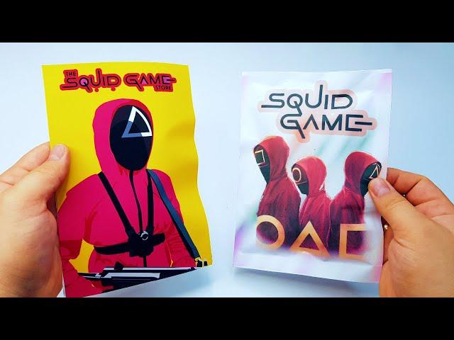 Игра в Кальмара - СЮРПРИЗЫ - ЧТО ВНУТРИ??? SQUID GAME