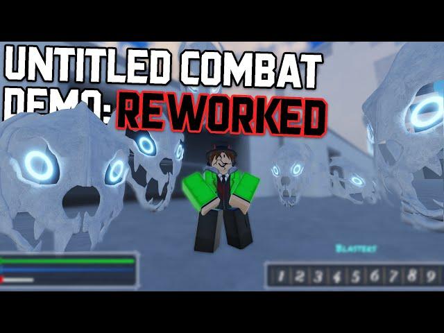 THEY FINALLY REWORKED THIS SOULSHATTERS FANGAME || Untitled Combat Demo / SoulShatters ( Roblox )