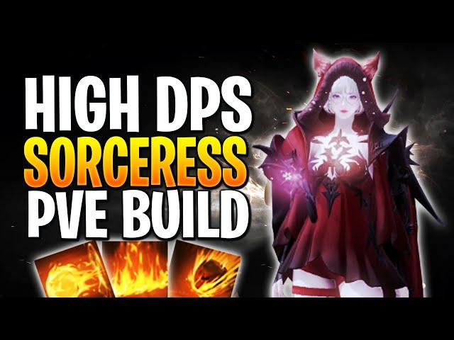 This New Sorceress Build Is Very CRAZY DAMAGE | Sorceress PVE Build