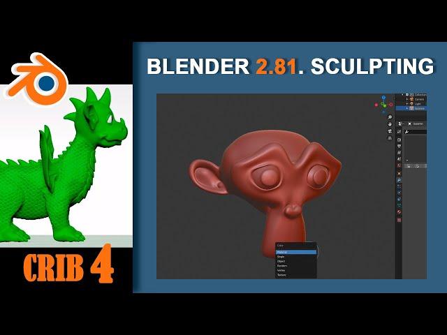 04. Blender Sculpting. Кисти (часть3)