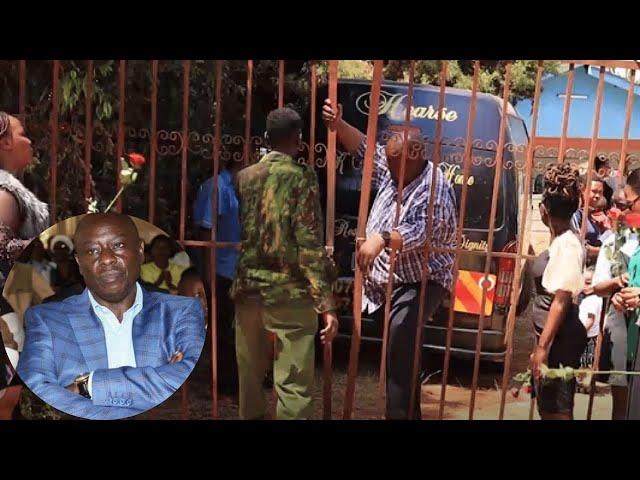 BREAKING NEWS! EX DP GACHAGUA ESCAPES ARREST IN KIAMBU AS POLICE STORM AN ONGOING BURIAL!