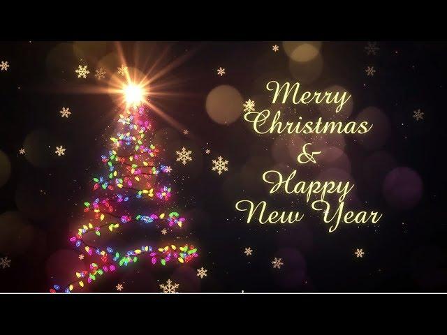 Merry Christmas Greetings Video | Animated Happy Christmas Wishes with Jingle Bells for All Of You