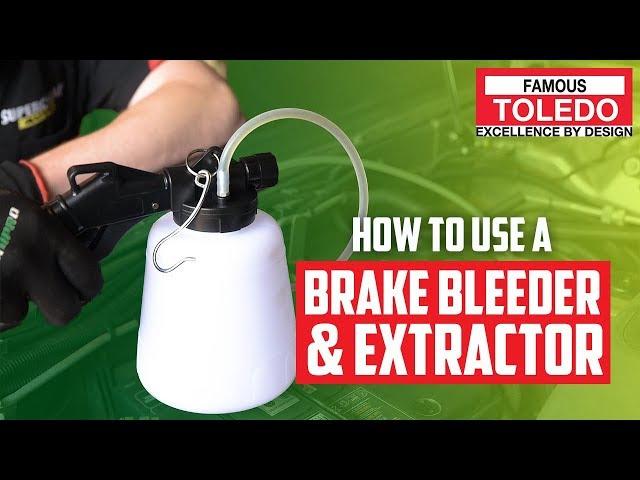 How to use a Brake Bleed & Fluid Extractor