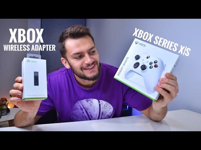 XBOX Series X|S controller with XBOX Wireless Adapter Set Up with PC