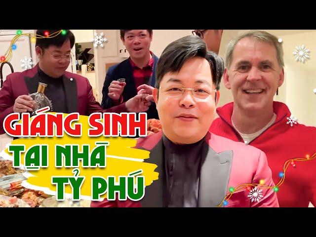 Cùng Quang Lê Dự Tiệc Giáng Sinh Tại Nhà Tỷ Phú Gerard Richard Williams Đầy Rộn Ràng - Quang Lê Vlog