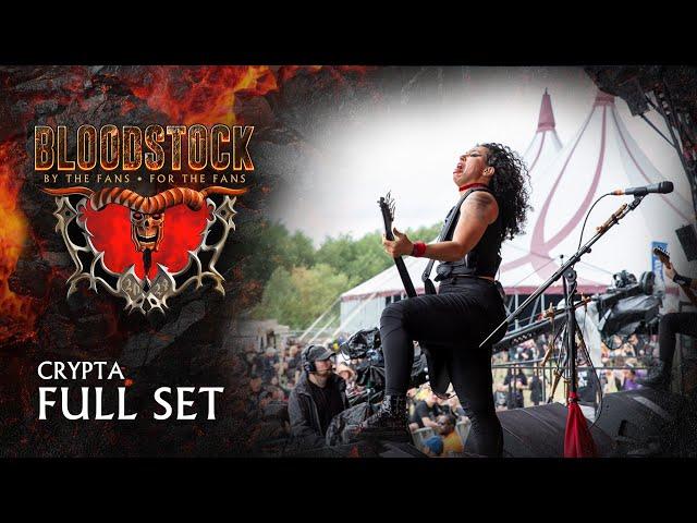  CRYPTA  Explosive Full Set Live at Bloodstock 2024  | Main Stage Thrash Attack